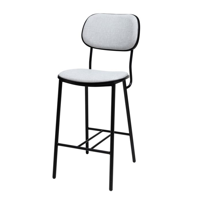 כסא בר ריץ מרופד