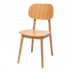 כסא לולה מושב עץ