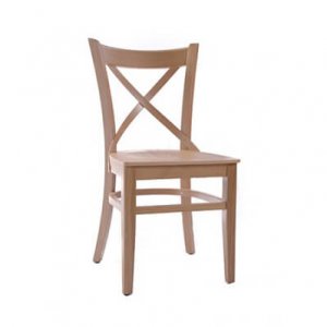 כסא למטבח מעץ מלא דגם קרן - קונים רק ב-Chair2u