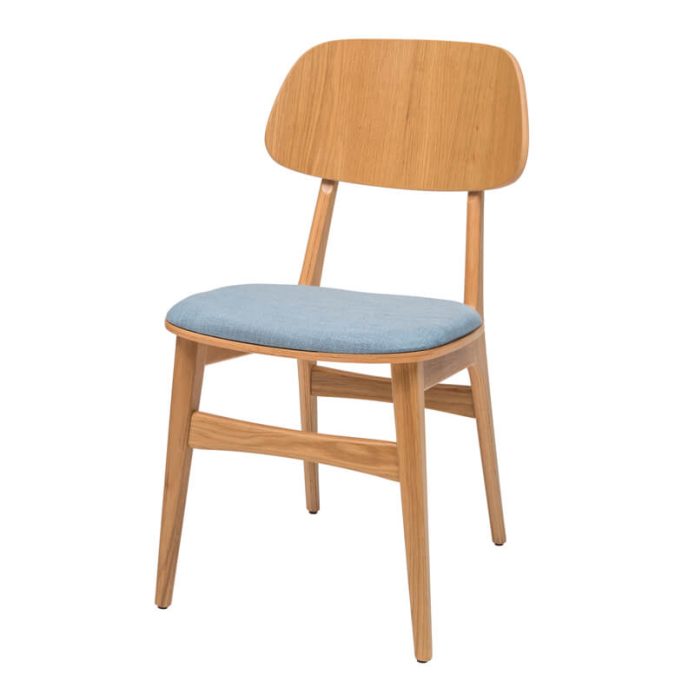 כסא עמית מושב מרופד