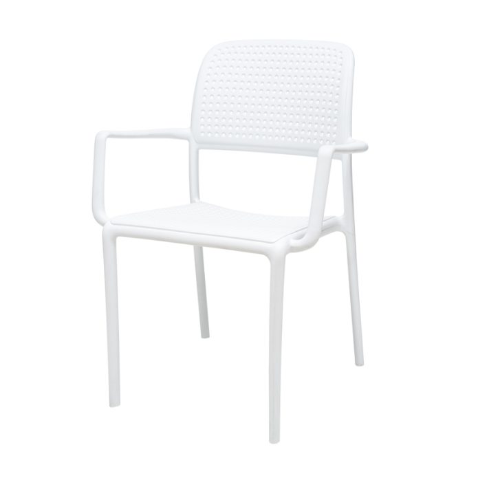 כסא רשת עם ידיות