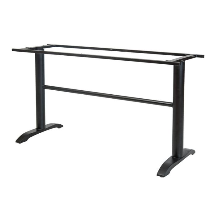 רגל צלב כפולה + קושרת + מסגרת