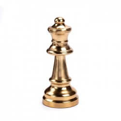 כלי שחמט מלכה זהב