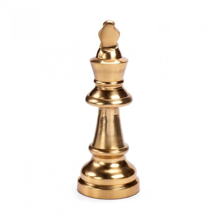 כלי שחמט מלך זהב