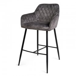 כסא בר פרינס אפור