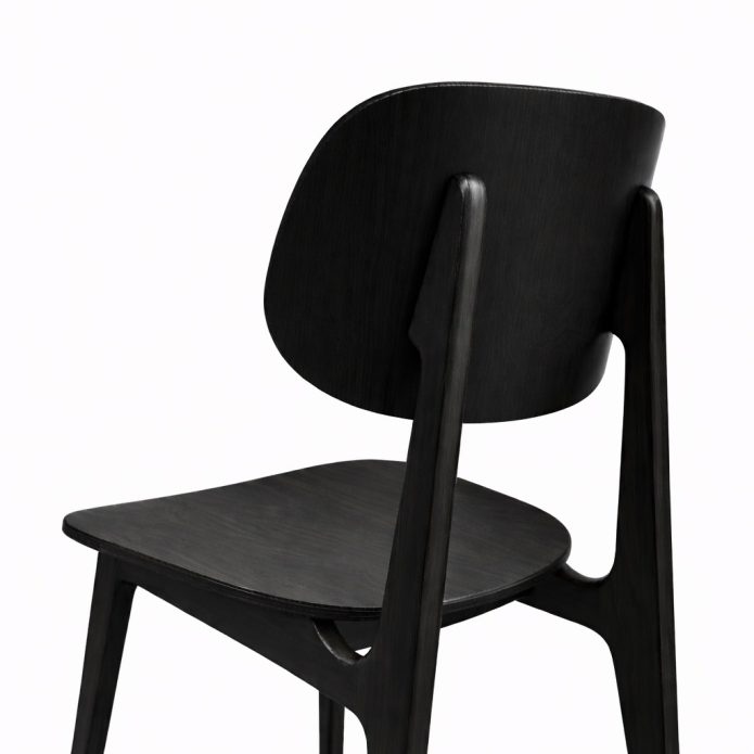 כסא לולה שחור