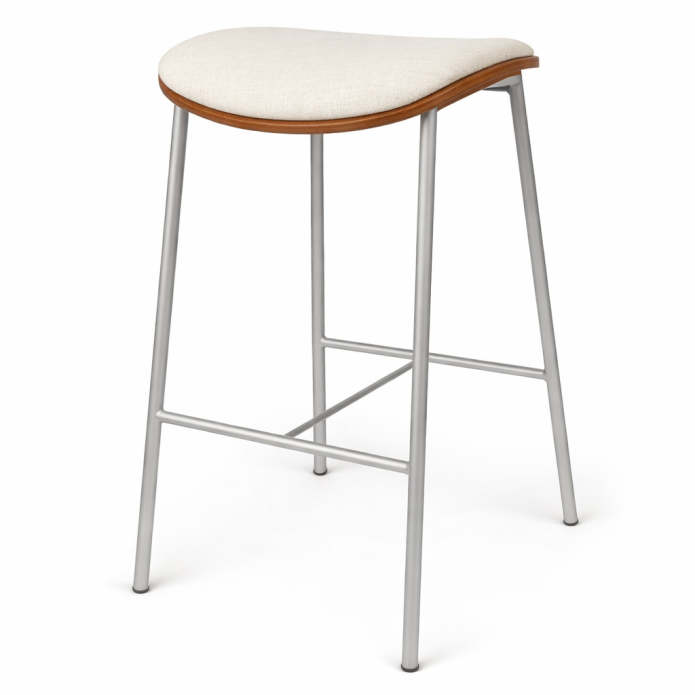 שרפרף בר פיס מרופד