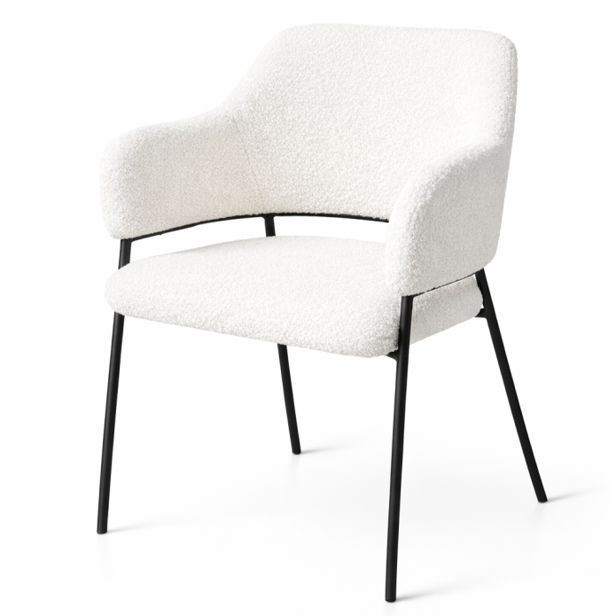 כסא לארי לבן