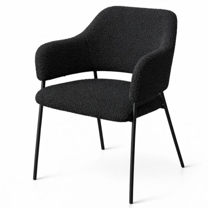 כסא לארי שחור