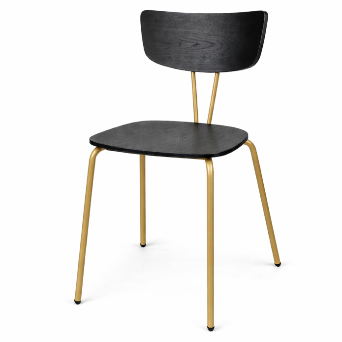 כסא צ'ייסר עץ שחור