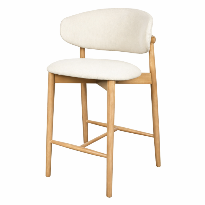 כסא בר לאונרדו עץ אלון