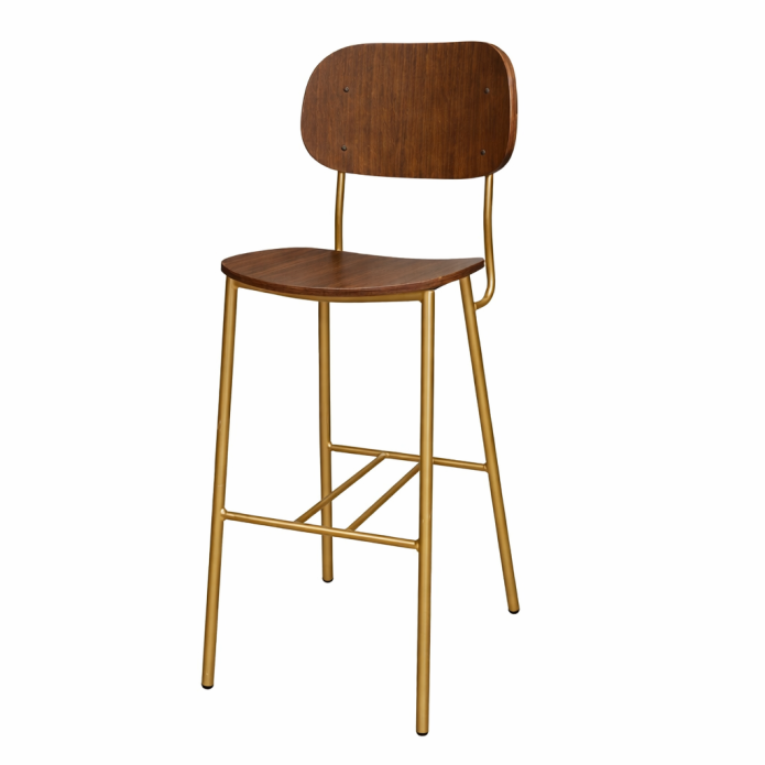 כסא בר ריץ אגוז