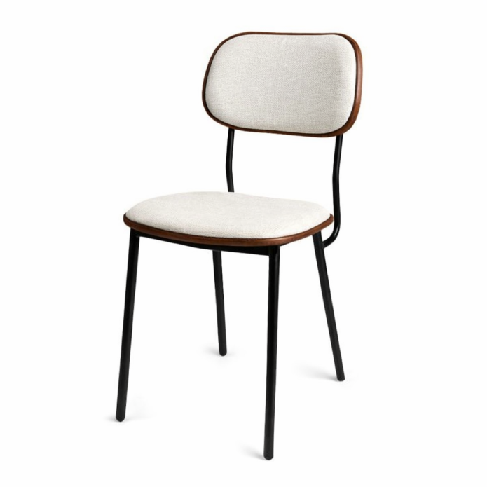 כסא ריץ אגוז מרופד